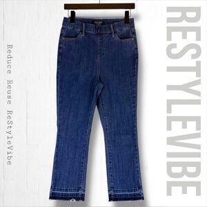 JUDY BLUE Women’s Size 5/27 Denim Jeans Skinny Fit Capri Pull On Style Stretch